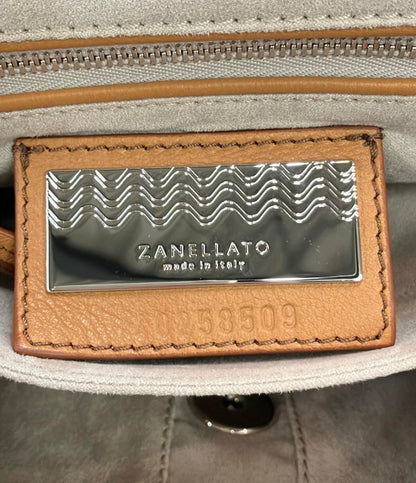 美品 ザネラート 2wayハンドバッグ ショルダーバッグ 斜めがけ 40258509 レディース ZANELLATO