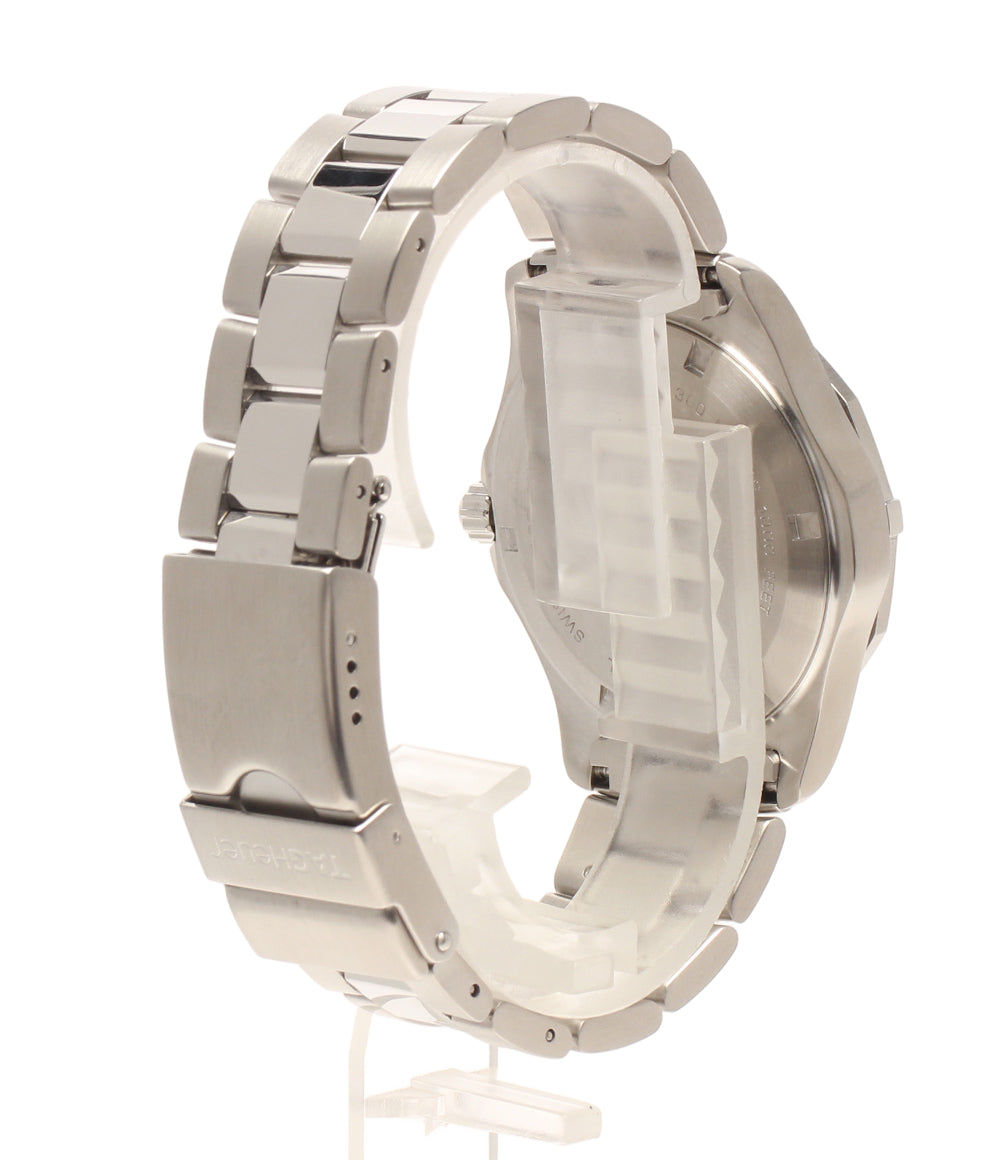 TAG HEUER 腕時計 アクアレーサー クオーツ ネイビー WAF1113 メンズ