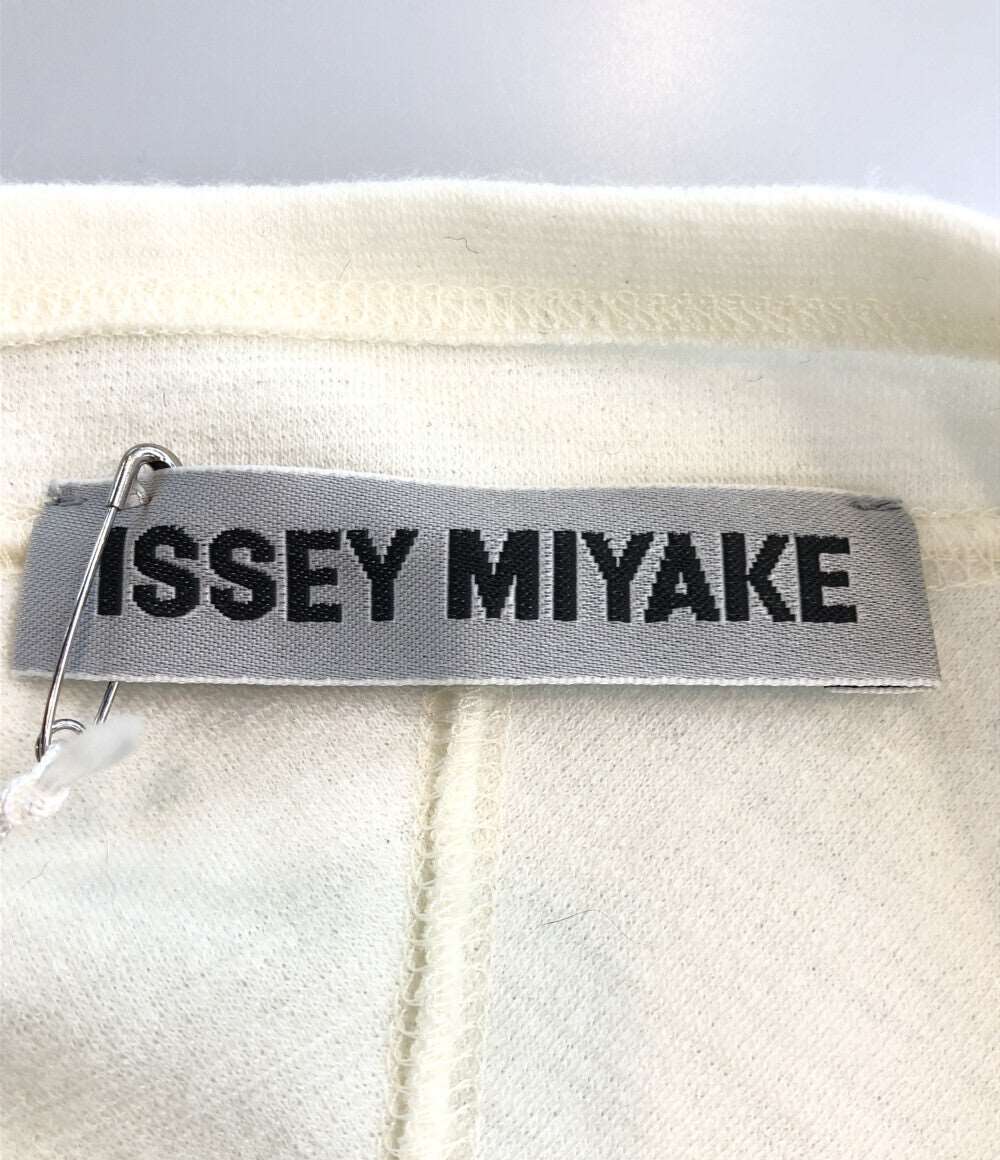 イッセイミヤケ  長袖ニット TUCKED WOOL JERSEY      レディース SIZE 2 (M) ISSEY MIYAKE