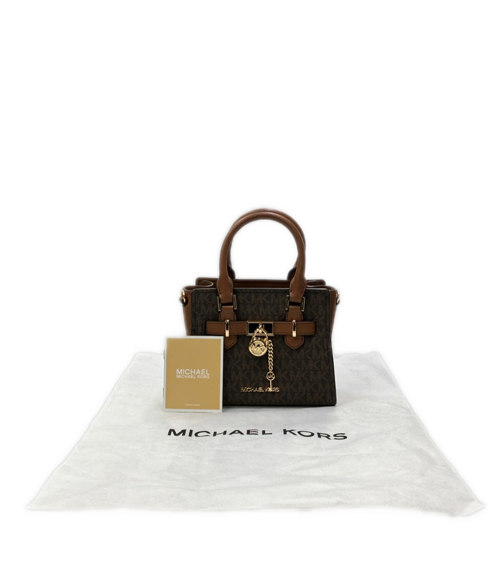 美品 MICHAEL KORS ハンドバッグ ショルダーバッグ 2WAY 斜め掛け 35H1GHMS0B レディース マイケルコース