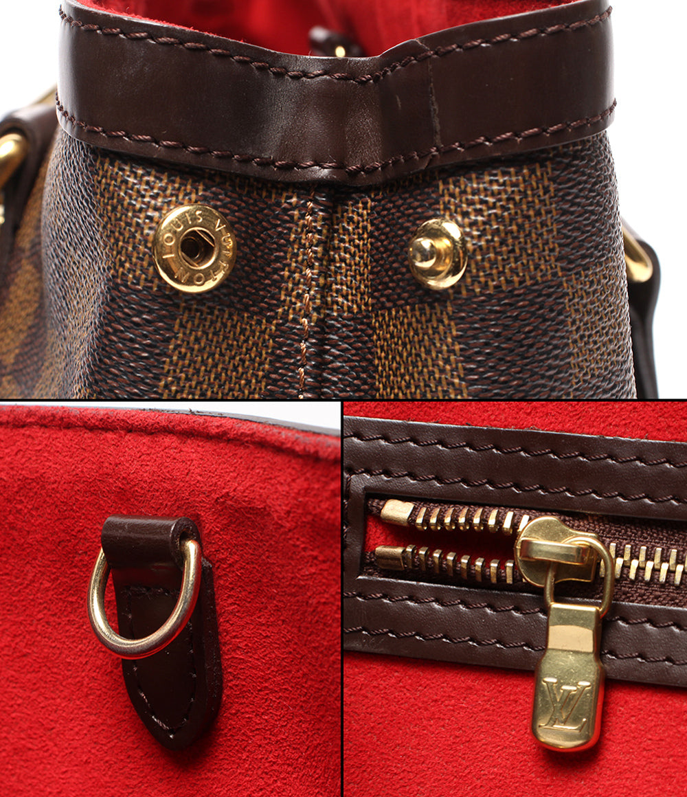 LOUIS VUITTON トートバッグ ハムステッドPM ダミエ エベヌ N51205 レディース ルイ・ヴィトン