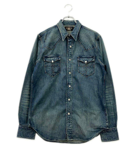 RRL RALPH LAUREN 長袖 デニムシャツ メンズ SIZE M ダブルアールエル ラルフローレン