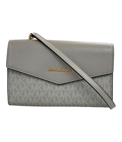 美品 マイケルコース ショルダーバッグ 斜め掛け MKシグネチャー レディース MICHAEL KORS