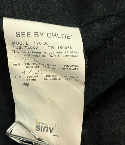 SEE BY CHLOE ウールショートコート レディース SIZE 44 (L) シーバイクロエ