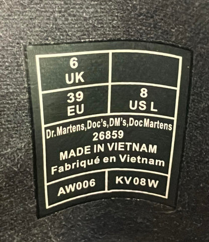 ドクターマーチン レースアップショートブーツ 8ホール レディース SIZE 6 (XL) Dr.Martens