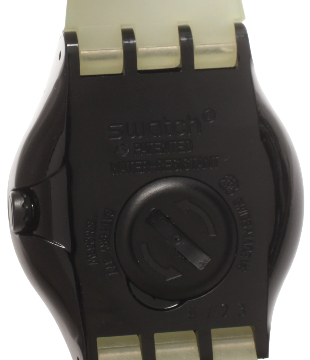 Swatch 腕時計 クオーツ ブラック レディース スウォッチ