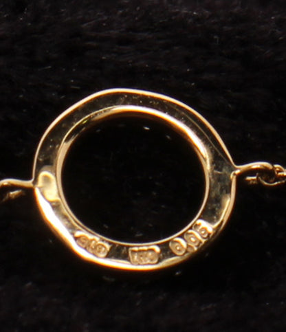 美品 ete ネックレス K18 ダイヤ 0.03ct ブレスレット K18 ダイヤ 0.05ct  2点セット レディース エテ
