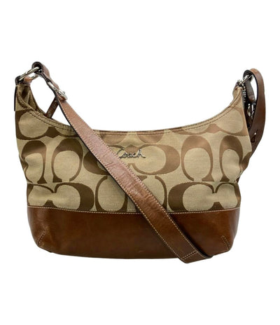 COACH ショルダーバッグ 斜め掛け ラージシグネチャー F17491 レディース コーチ