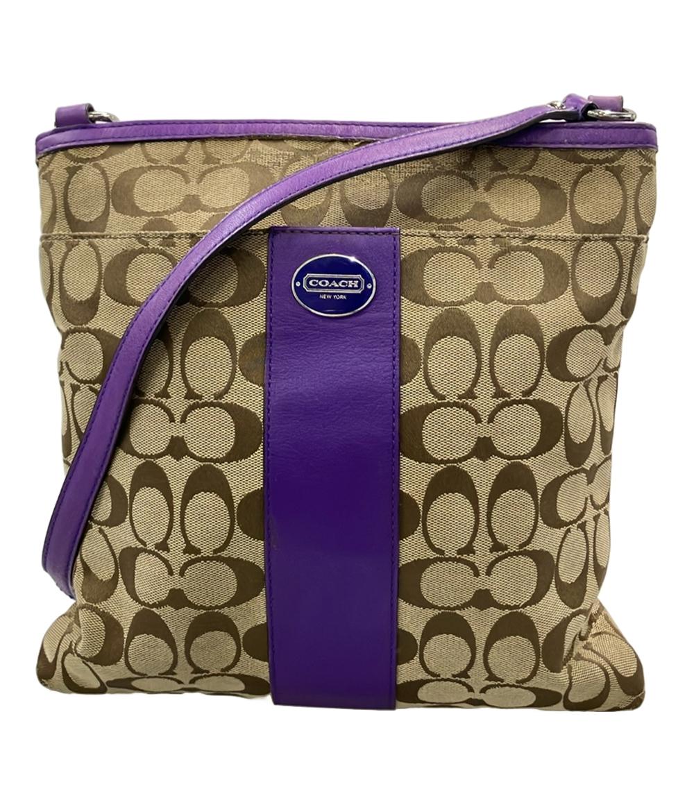 COACH ショルダーバッグ 斜め掛け シグネチャー レディース コーチ