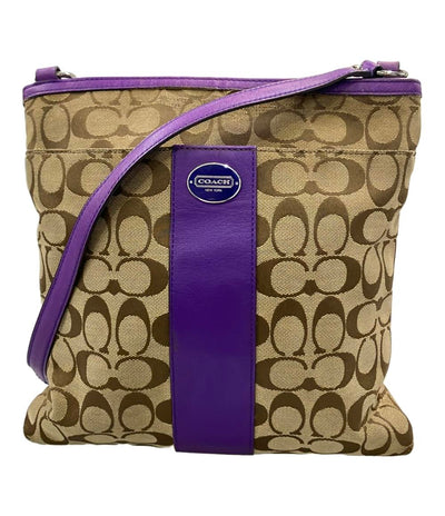 COACH ショルダーバッグ 斜め掛け シグネチャー レディース コーチ