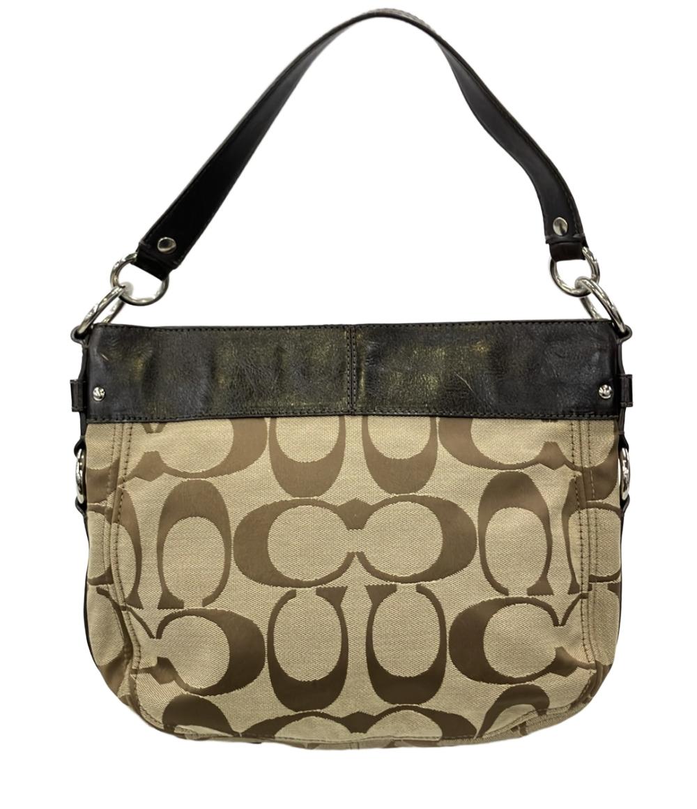 COACH 2WAY ハンドバッグ ショルダーバッグ 斜め掛け ラージシグネチャー F14708 レディース コーチ