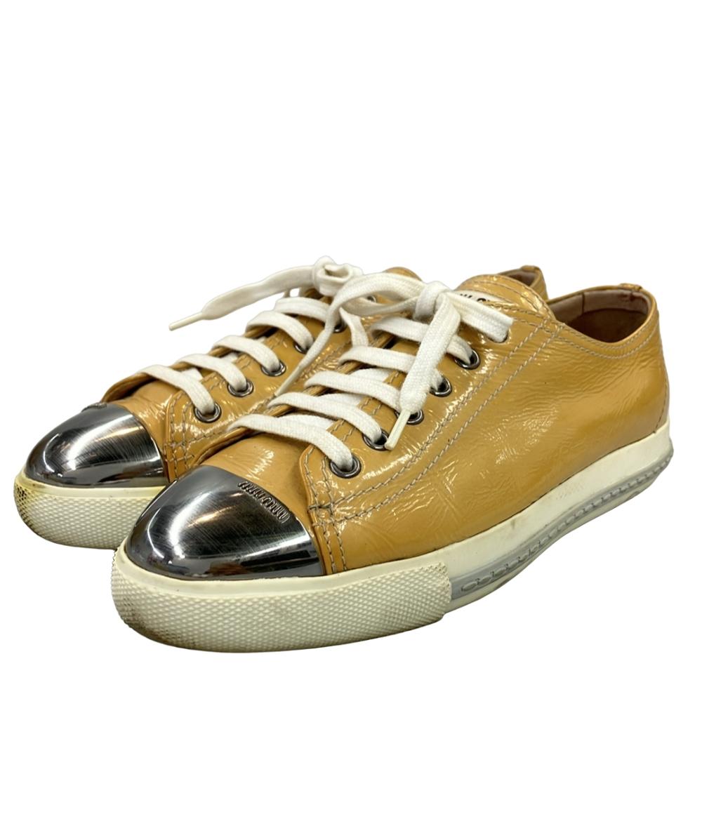 Miu Miu ローカットスニーカー 5E 8998 レディース SIZE 37 1/2 (24.5cm) ミュウ ミュウ
