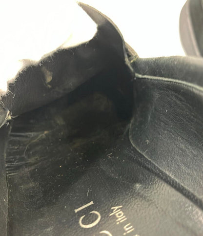 GUCCI ローファー スエード レディース SIZE 38 (25cm) グッチ