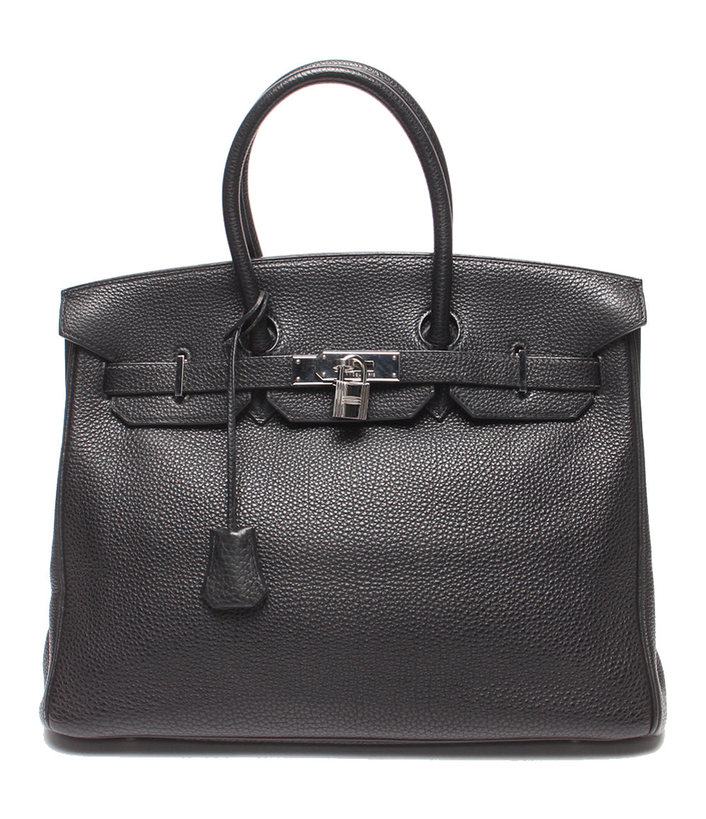 HERMES ハンドバッグ □F刻印 シルバー金具 バーキン35 レディース エルメス