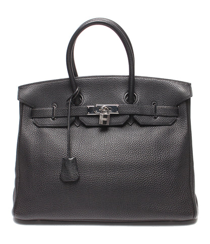 HERMES ハンドバッグ □F刻印 シルバー金具 バーキン35 レディース エルメス