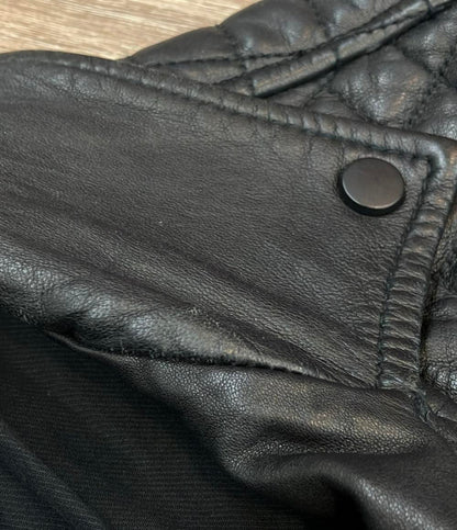 ALLSAINTS ダブルライダースジャケット Conroy Leather インポート ML058F メンズ SIZE S オールセインツ