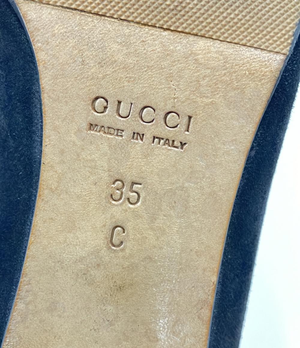 訳あり GUCCI パンプス ホースビット レディース SIZE 35 (22.5cm) グッチ