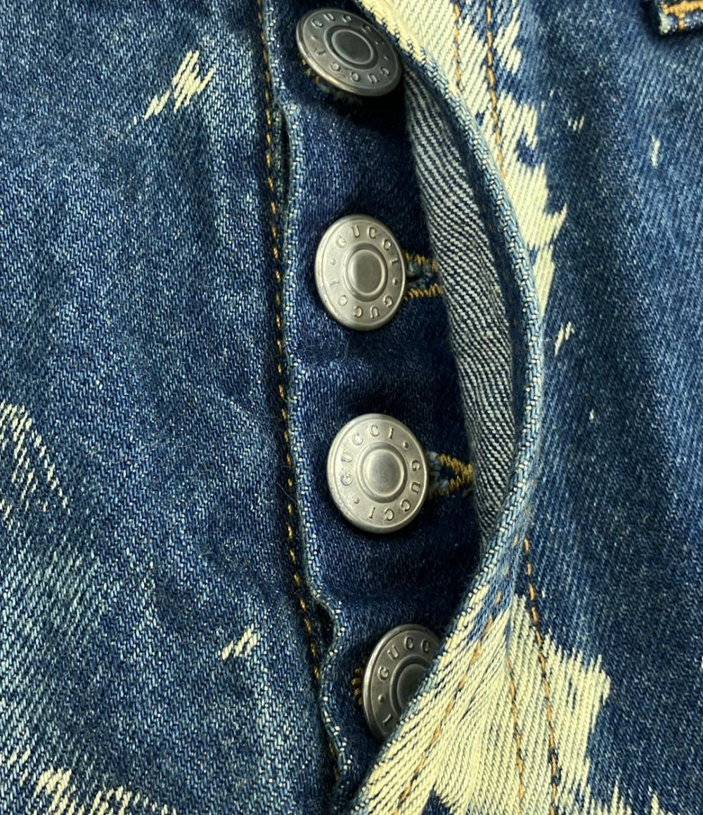グッチ スタッズブリーチデニムパンツ メンズ SIZE 30 (M) GUCCI