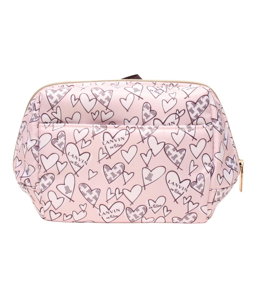 美品 ランバンオンブルー ポーチ レディース LANVIN en Bleu