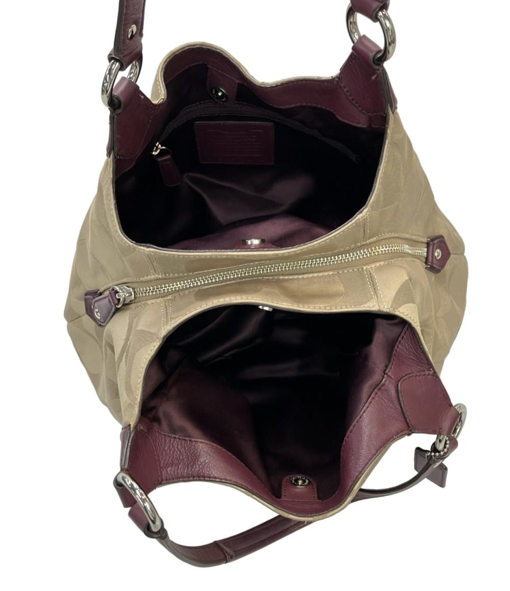 コーチ ショルダーバッグ 肩掛け レザー シグネチャー レディース COACH