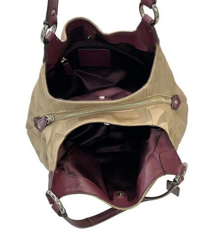 コーチ ショルダーバッグ 肩掛け レザー シグネチャー レディース COACH