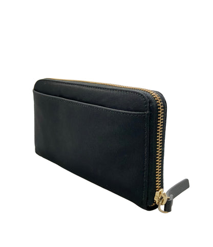 Kate Spade ラウンドファスナー長財布 ナイロン レザー WLRU2356 レディース ケイトスペード