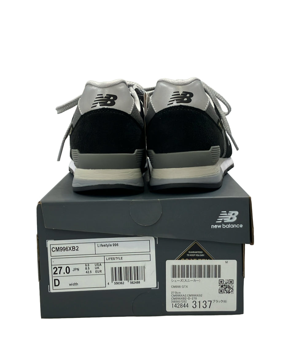 美品 NEW BALANCE ローカットスニーカー GORE-TEX LIFE STYLE 996 CM996XB メンズ SIZE 27.0 ニューバランス