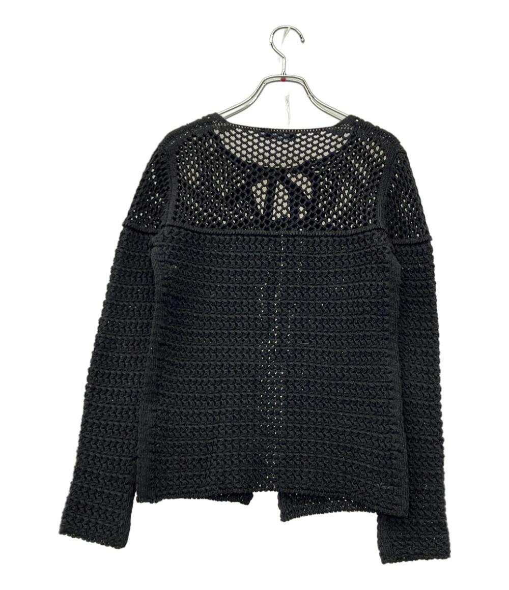 PRADA ニットカーディガン メッシュ P25364 1ADJ レディース SIZE 40 (S) プラダ