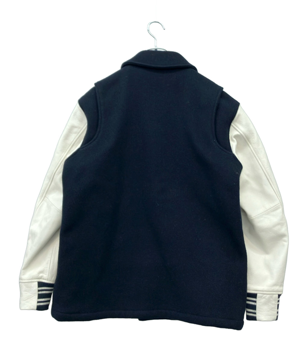 DENHAM ブルゾン 長袖 スナップボタン STADIUM MELTON WOOL BLOUSON 01-22-09-20-001 メンズ SIZE M デンハム