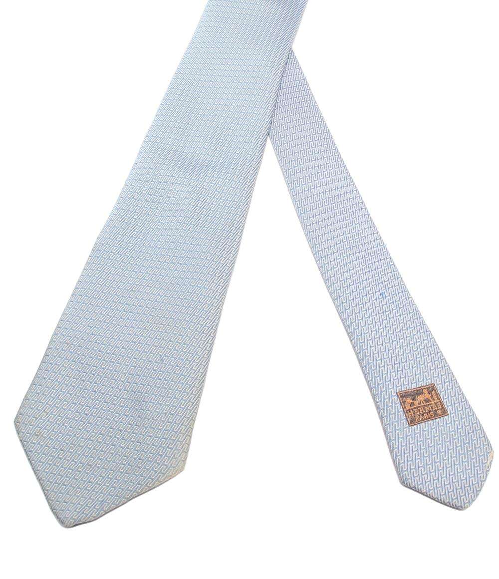 エルメス ネクタイ シルク100% メンズ HERMES