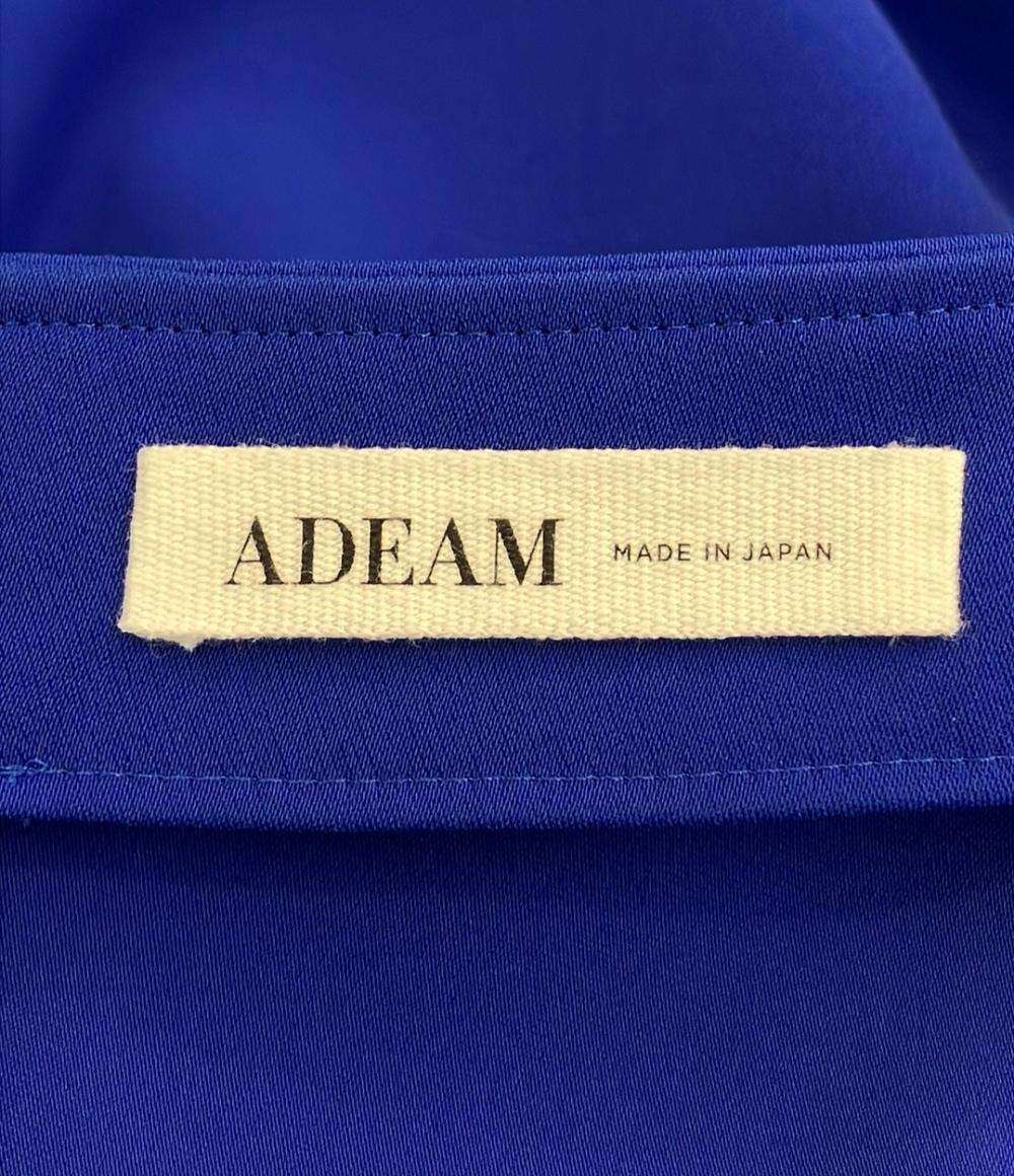 ADEAM 長袖 ラッフルドレスワンピース レディース SIZE 2 (M) アディアム