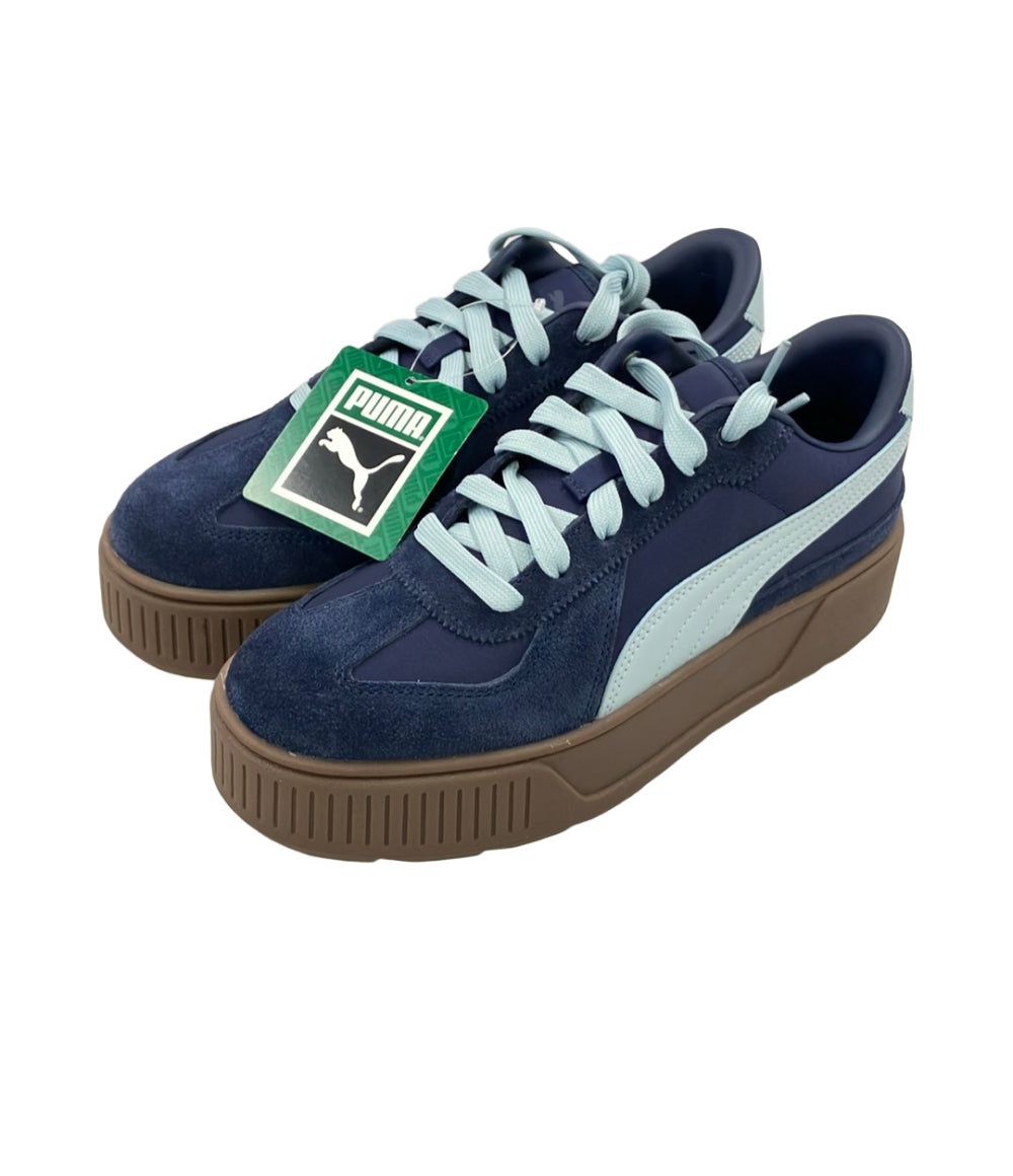 美品 PUMA ローカットスニーカー KARMEN T2S 401224-01 レディース SIZE 24.0 (L) プーマ