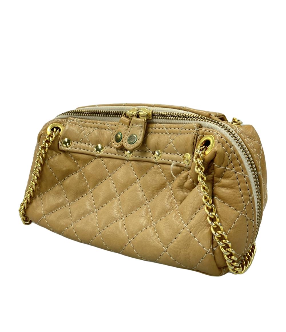 サンヒデアキミハラ 2way チェーンキルティングハンドバッグ ミニ  