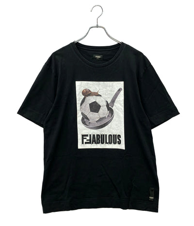 FENDI 半袖Tシャツ サッカーボールプリント メンズ SIZE S フェンディ