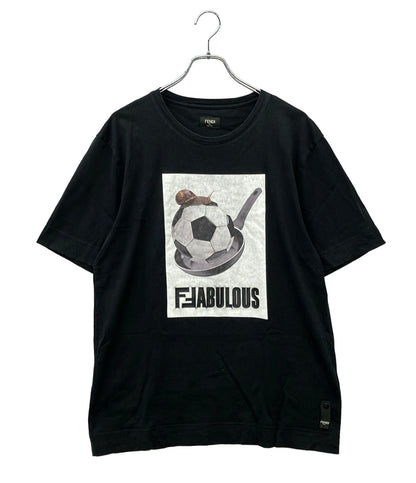 FENDI 半袖Tシャツ サッカーボールプリント メンズ SIZE S フェンディ