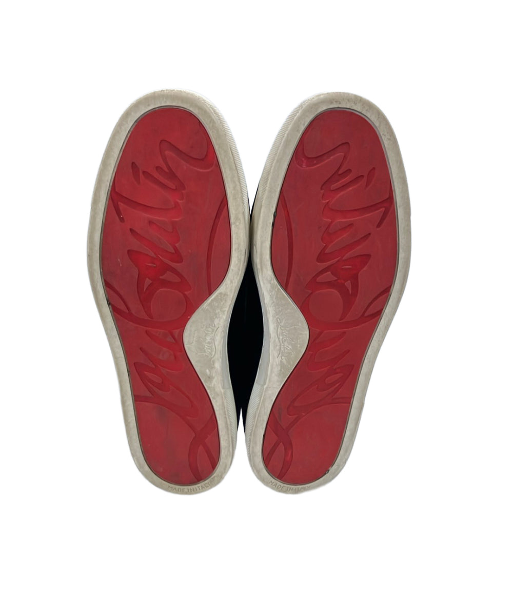 Christian Louboutin ローカットスニーカー スリッポン ビジュー レディース SIZE 37 (23.5cm) クリスチャンルブタン