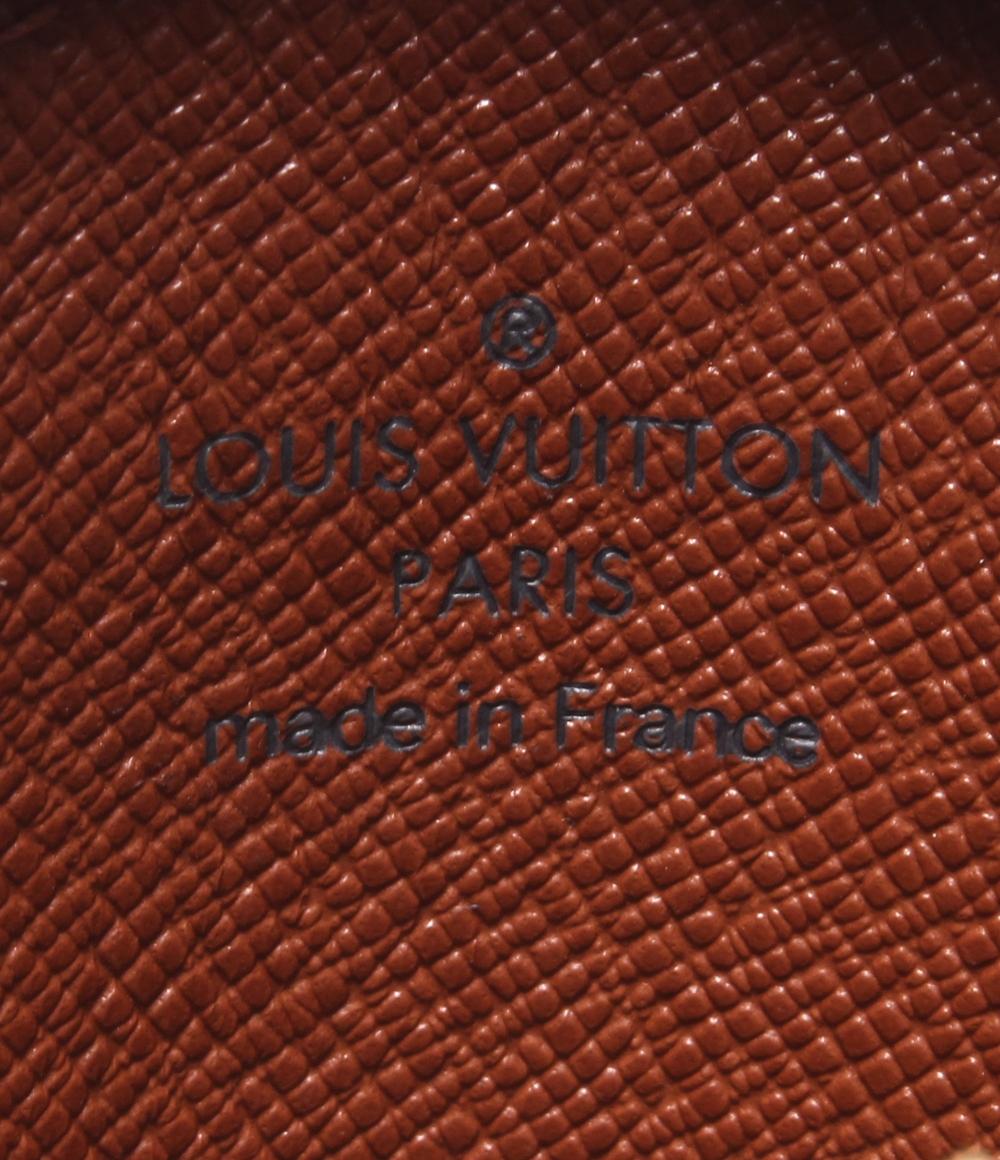 美品 ルイ・ヴィトン コインケース ポルトモネ・ロン モノグラム M60037 レディース LOUIS VUITTON