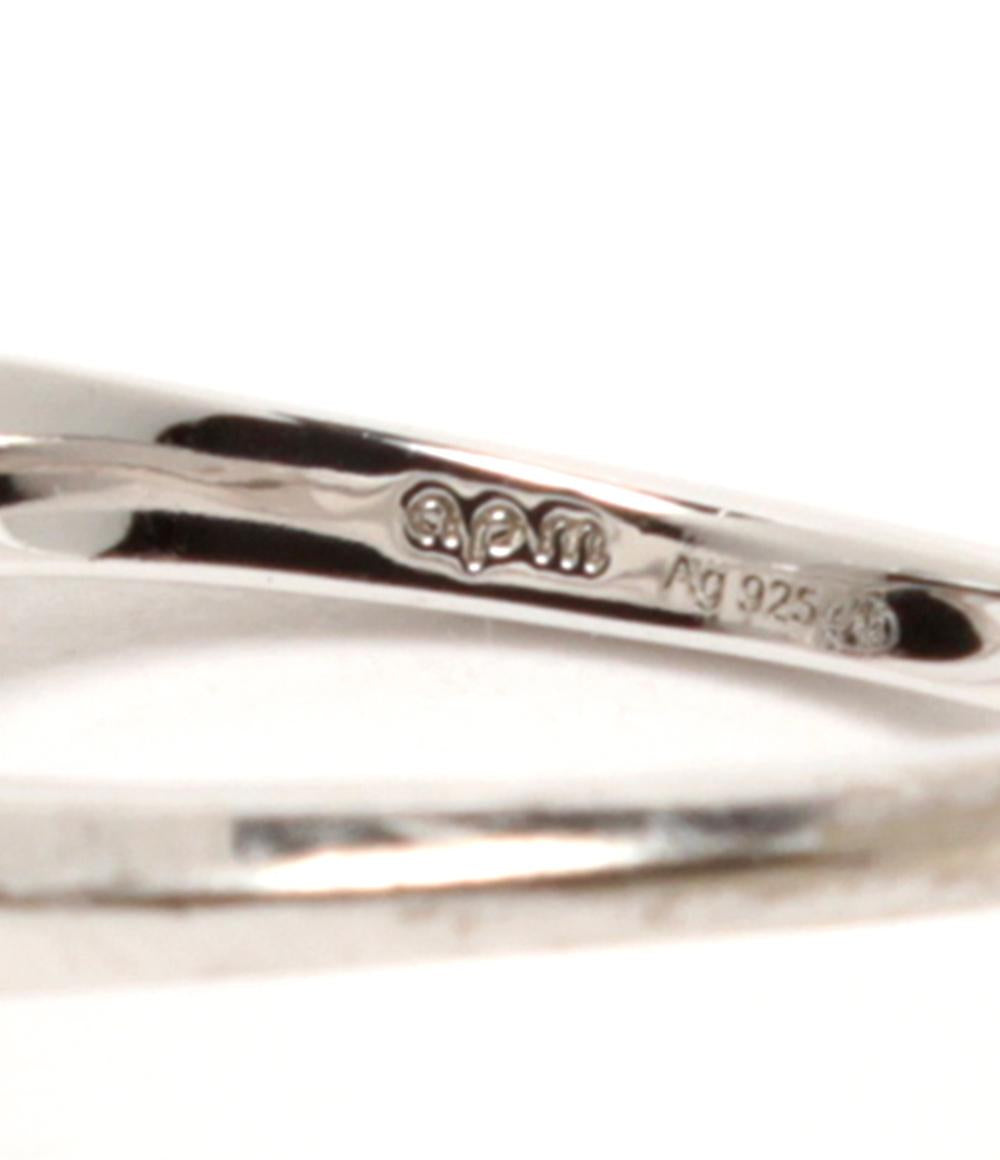 APM MONACO リング 指輪 SV925 ラインストーン レディース SIZE 13号 エーピーエム モナコ