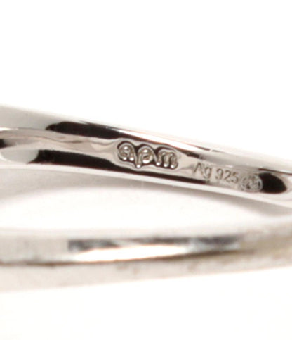 APM MONACO リング 指輪 SV925 ラインストーン レディース SIZE 13号 エーピーエム モナコ