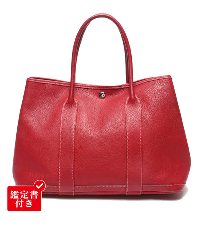 HERMES トートバッグ □K刻印 シルバー金具 ガーデンパーティPM レディース エルメス