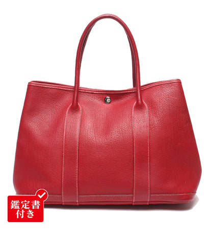 HERMES トートバッグ □K刻印 シルバー金具 ガーデンパーティPM レディース エルメス