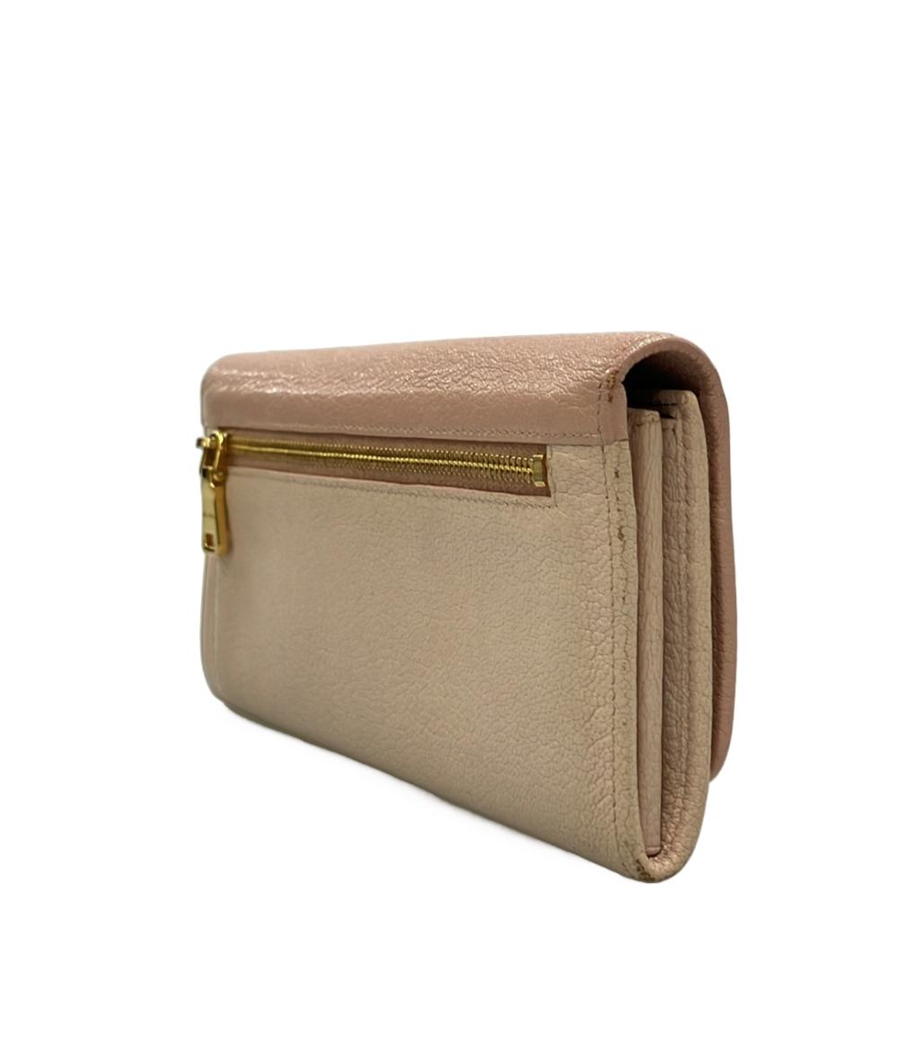 ミュウミュウの長財布　美品 Amazon | [ミュウミュウ] MIU MIU 長財布(ラウンドファスナー) 5ML506