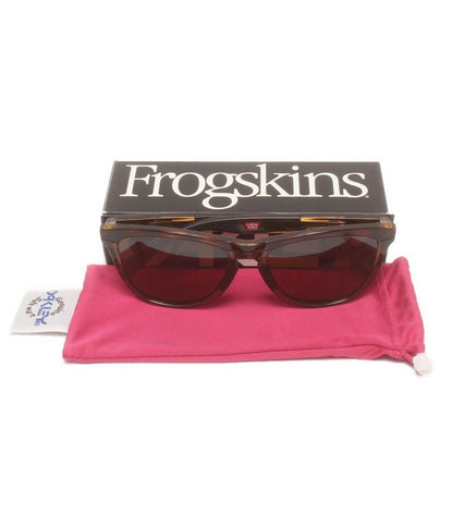 美品 オークリー サングラス アイウェア フロッグスキン frogskins ユニセックス OAKLEY