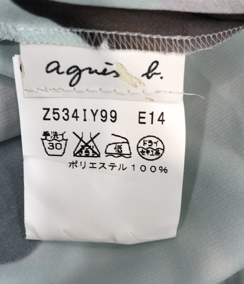 アニエスベー  ノースリーブワンピース 羽      レディース SIZE 36 (XS以下) Agnes b.