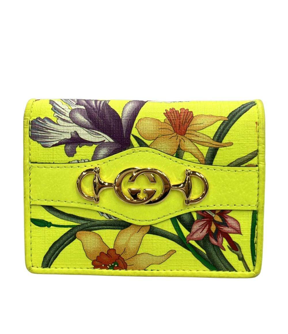 GUCCI 二つ折り財布 フローラ ズゥミ 536353 0959 レディース グッチ