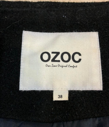 オゾック ノーカラーコート レディース SIZE 38 (S) OZOC