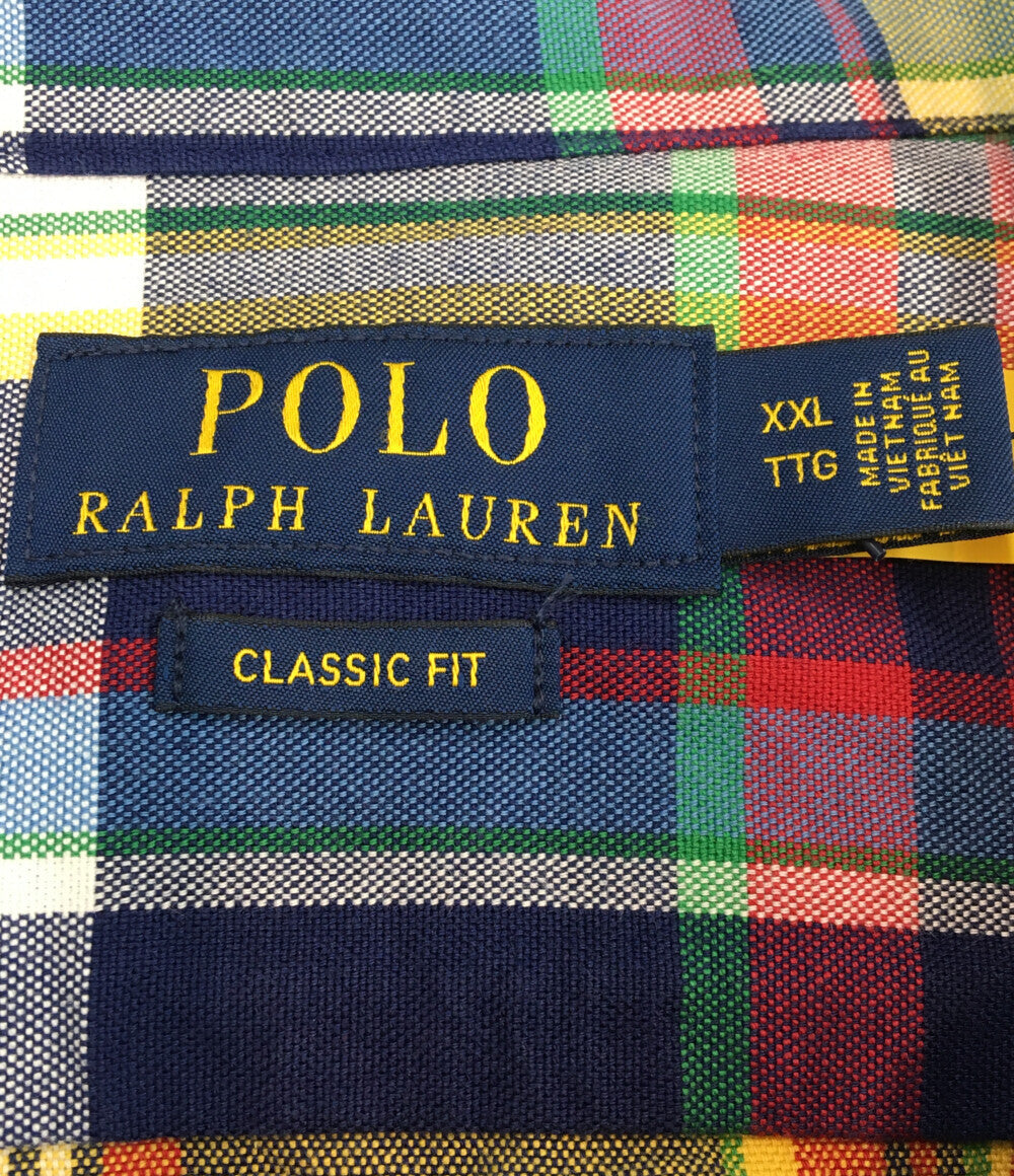 美品 長袖チェックシャツ      メンズ SIZE XXL (XL以上) POLO RALPH LAUREN