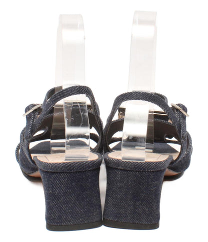 Roger Vivier ミュール チャンキーヒールサンダル デニム bikiviv sandals レディース SIZE 38 25.5(cm) ロジェヴィヴィエ