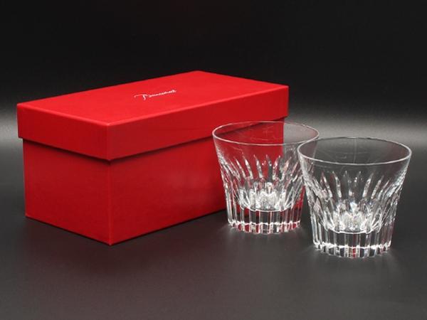 美品 Baccarat イヤータンブラー グラス 2点セット ペア バカラ