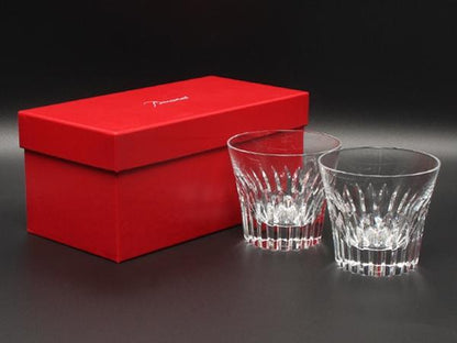 美品 Baccarat イヤータンブラー グラス 2点セット ペア バカラ